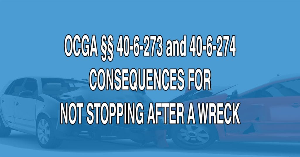 It’s a good idea to stop any time you believe you may have been in an accident, if only to check on the situation. Statute 40-6-274 specifies that drivers are free to leave an accident site as long as there are no injuries and no damage to the property of others.