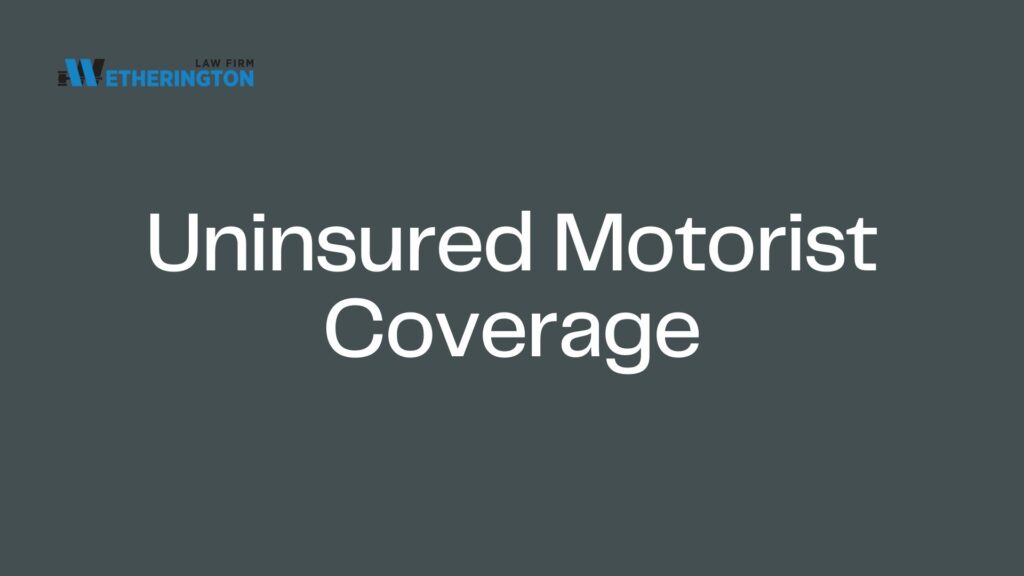 uninsured motorist coverage